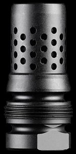 Dead Air Xeno DA139 Muzzle Brake 30 Cal M14x1 RH Black Nitride 4140 Steel