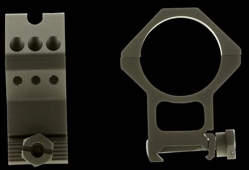 Weaver Mounts 99686 Six Hole Picatinny Tactical Rings 34mm XX-High Black Hardcoat Anodized
