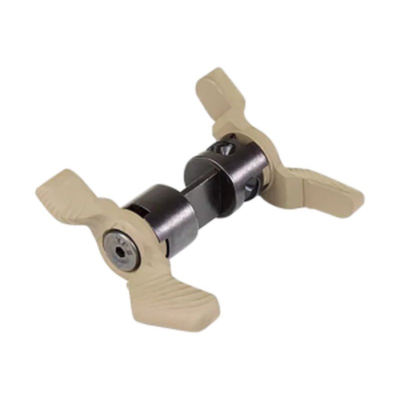 Odin Works ACCAMSFDE Modular Safety Ambidextrous Safety (AR-15/AR-9) FDE Cerakote