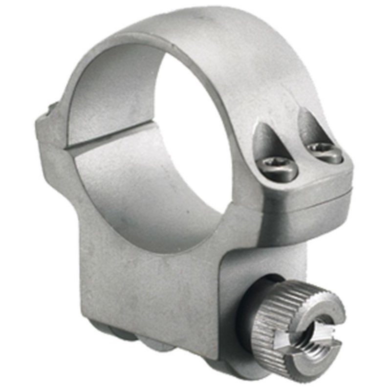 Ruger Scope Ring Single Ring 1in Medium 0.937in Height Hawkeye Matte Stainless Finish