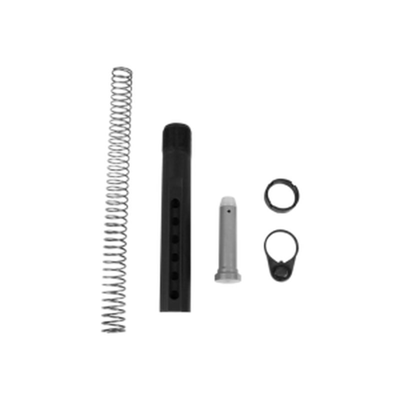 LBE Unlimited MILBUFKT Mil-Spec Buffer Tube Kit 6 Position AR-15 Black
