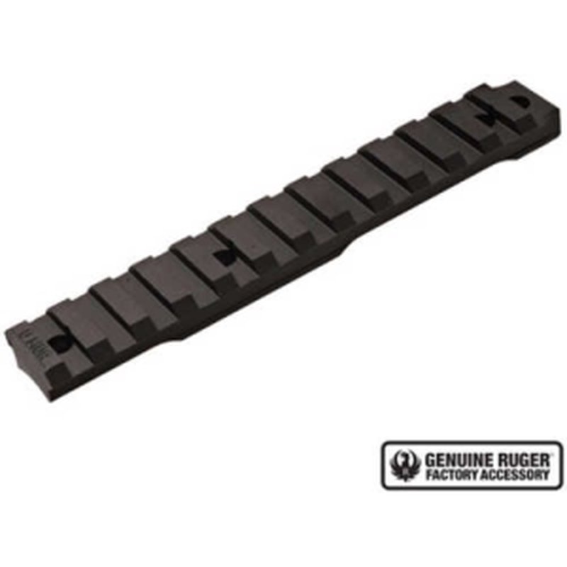Ruger 90673 0 MOA Picatinny Precision Rimfire Scope Base (Black)