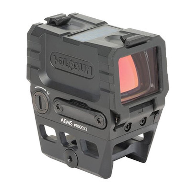 Holosun AEMS-221301 AEMS Green 2 MOA Dot Circle-Dot Micro Reflex Sight