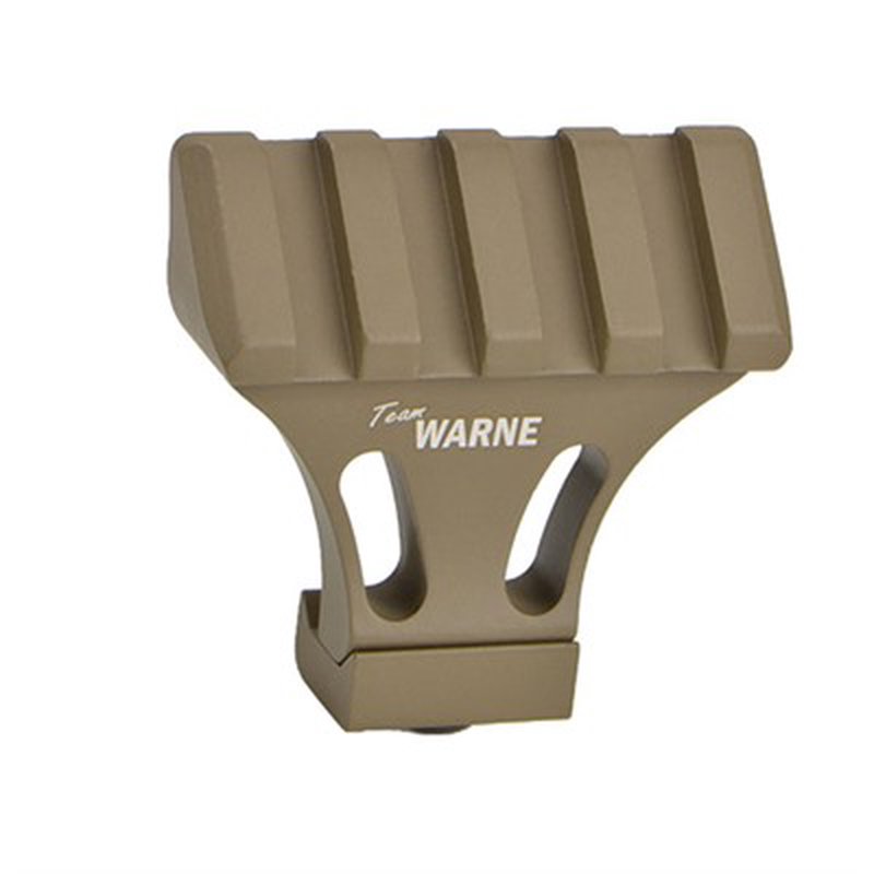 Warne A645DE Picatinny Side Mount Adapter 45 Degree Dark Earth