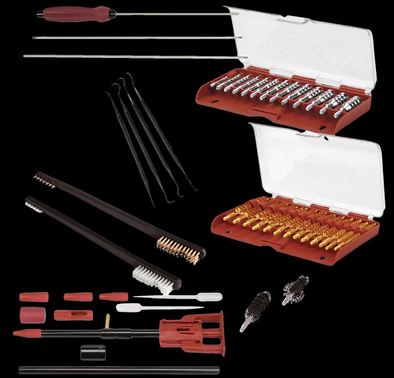 Tipton 554400 Ultra Rifle Cleaning Kit w/ 40in 17-4 PH Rod & Bore Guide