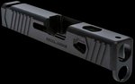 Rival Arms Precision Slide A1 Glock 43 Gen 3 QPQ Black 17-4PH Stainless