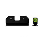 XS Sights R3D Night Sights Green Front Dot 3-Dot Set for Glock