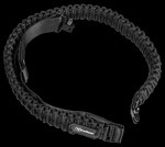 Firefield FF46001 Two Point Tactical Sling Black Nylon Paracord 37.5-45 in OAL