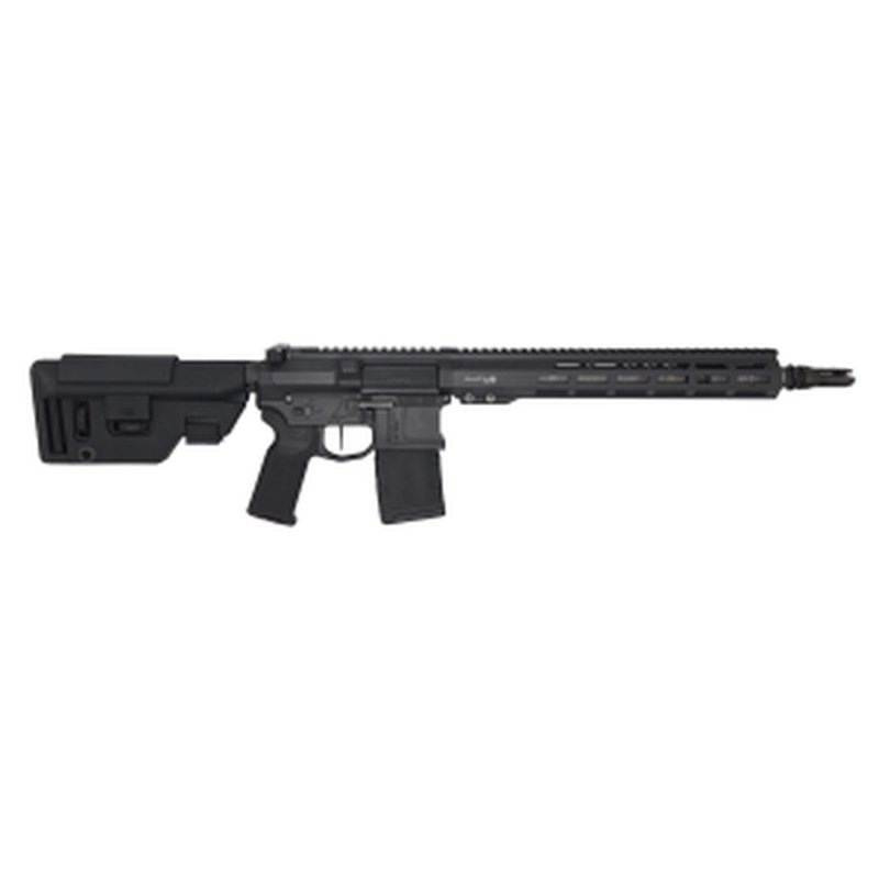 Blackout Defense Quantum DTL, 6mm ARC, 13.9" P&W Barrel, Slick Side, Adjustable Gas Block, Black, Rifle