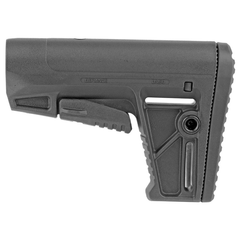 KRISS USA DS150 Mil-Spec AR-15 Stock with Quick-Detach Sling Sockets (Black Synthetic)