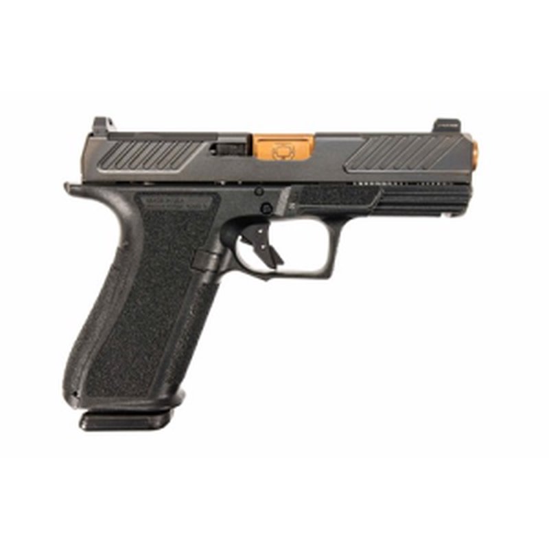 SHADOW SYSTEMS XR920 Combat 9mm 4" 17rd Optic Ready Pistol - Black w/ Bronze Barrel