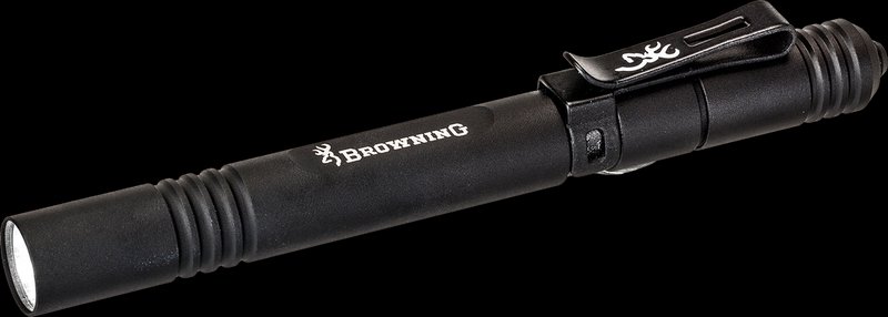 Browning Microblast 2 Slim LED Pen Light 60 Lumens Aluminum, Black