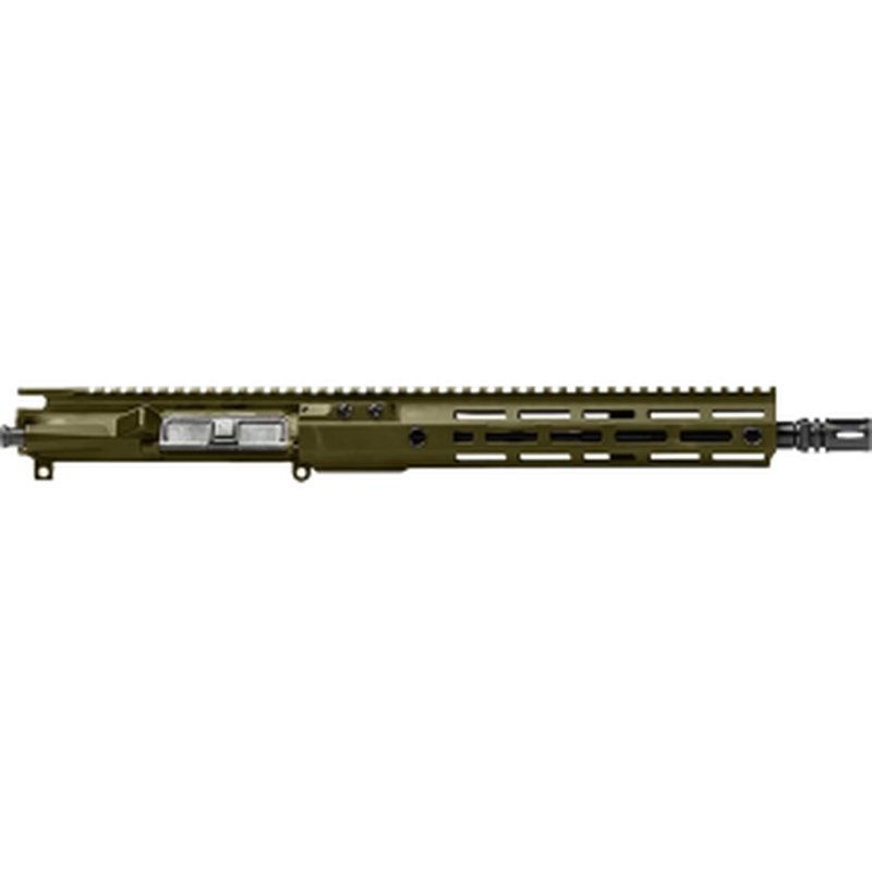 Aero Precision M4E1 Threaded Complete AR-15 Upper Receiver - 12.5in - OD Green Anodized