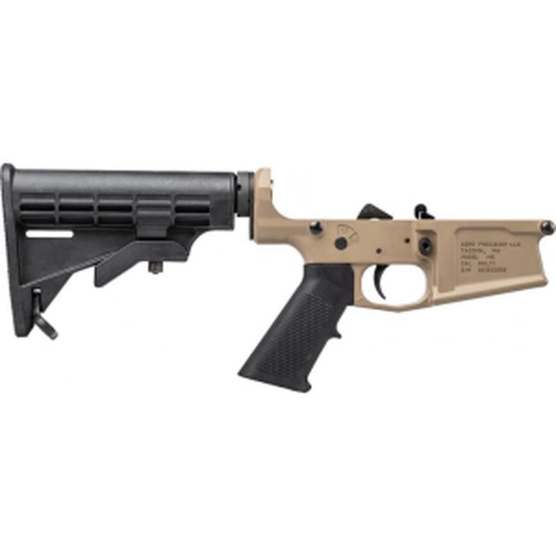 Aero Precision M5 (.308) Complete Lower Receiver - FDE Cerakote