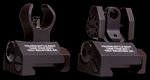 Troy Ind Tritium Micro BattleSight Front and Rear Set HK Black