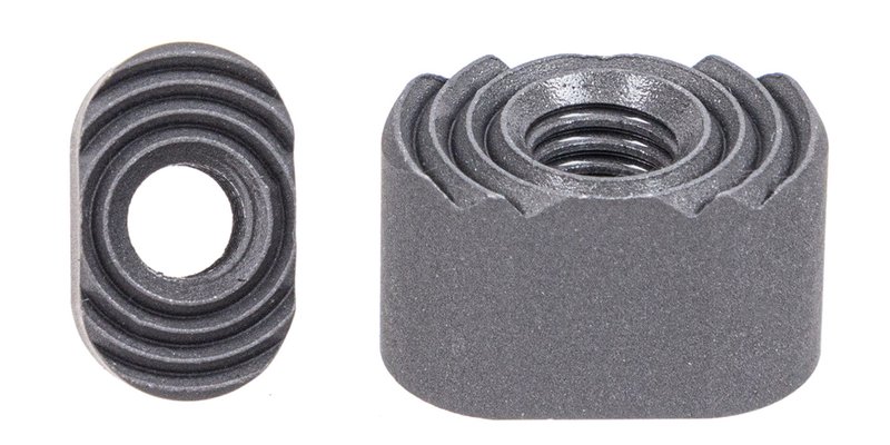Harrington & Richardson Retro Magazine Catch Button Gray Anodized