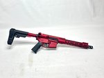 Aero Precision M4E1 Upper Receiver 10.5in 5.56 NATO Red Anodized Builder Kit