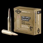 Prvi Partizan .338 Lapua Magnum Match FMJBT 240gr Ammunition PPM338