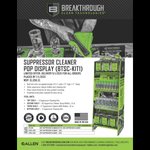 Allen BTSC-KIT1 suppressor cleaning kit display (UPC 026509088196)