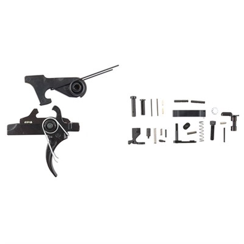 GEISSELE AUTOMATICS LLC - AR-15 MIL-SPEC LOWER PARTS KIT W/ GRIP, NO TRIGGER
