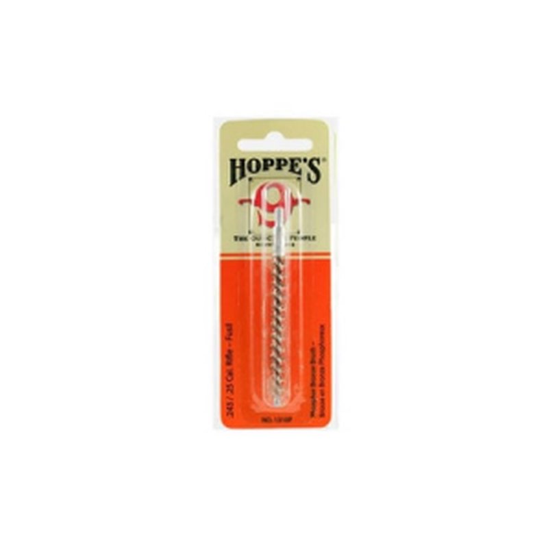 Hoppe's 1310P Phosphor Bronze Rifle Cleaning Brush .243-.25