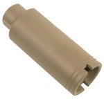 Guntec USA AR-10 Slim Line/Micro Cone Flash Can .308/300 AAC Blackout Cerakote Flat Dark Earth