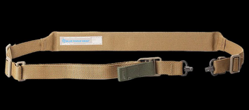 Blue Force Gear VCAS2TO1PB200AACB Vickers Sling 57-67in OAL Coyote Brown Cordura