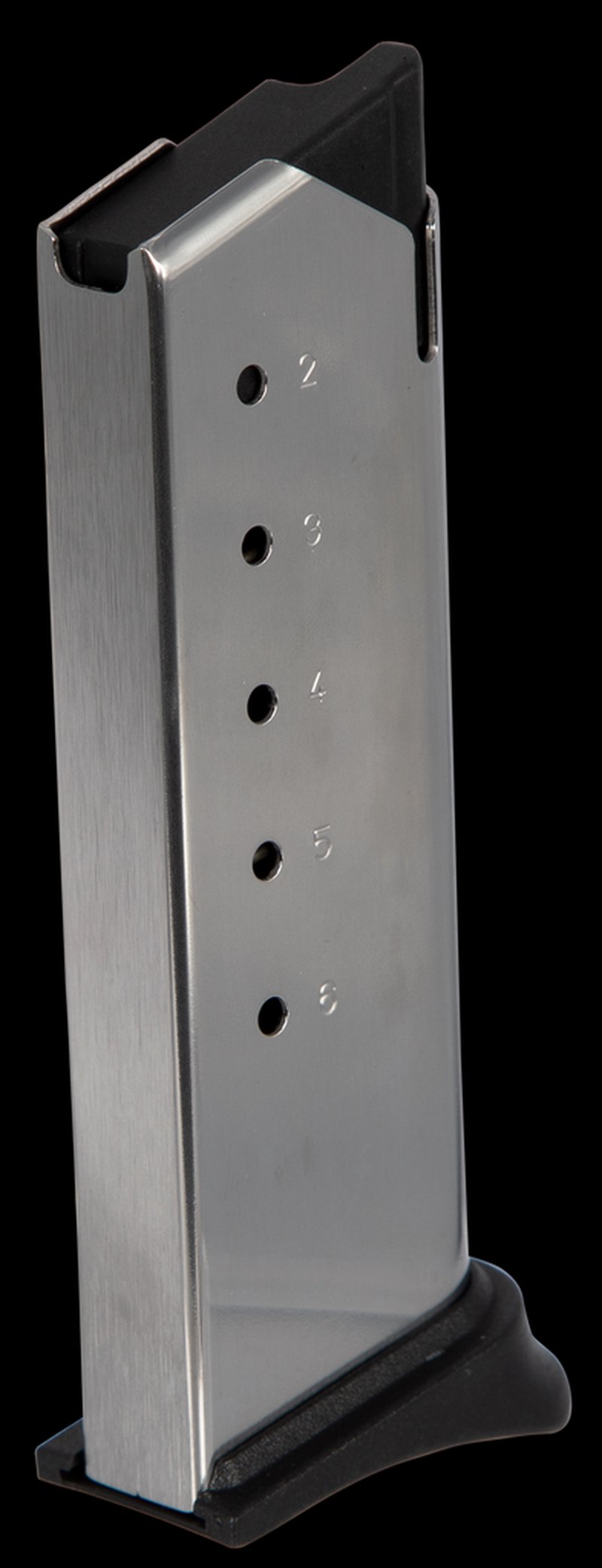Springfield Armory XD-E Magazine .45 ACP 6-Round Stainless Steel Flush with Extended Floorplate XDE5006H