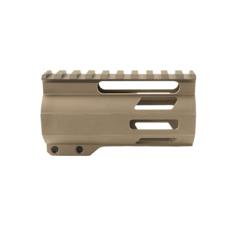 Tiger Rock AR-15 4in M-Lok Super Slim Free Float Handguard w/2in and 3in M-Lok Rail Sections