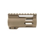Tiger Rock AR-15 4in M-Lok Super Slim Free Float Handguard w/2in and 3in M-Lok Rail Sections