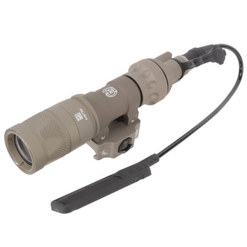 SureFire M322V Vampire Scout Light 250 LU 100mW IR Tan ADM Mount DS07 Switch