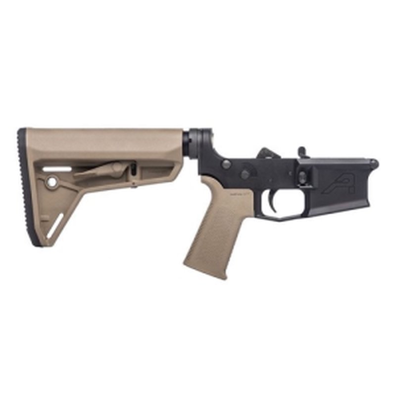 AERO PRECISION M4E1 Complete Lower Receiver w/FDE MOE SL Grip