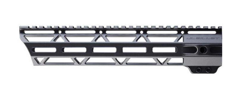 JL Billet Angle Cut AR-10 M-Lok Handguard High Profile .308 10.6 inch Black