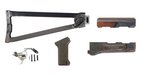 PSA AK "Voodoo" Furniture set w/ Folding Stock and PSA Custom AK-47 Enhanced Polished Nickel Boron