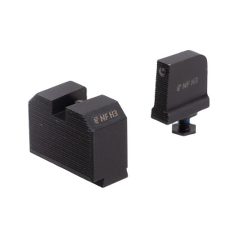 Night Fision Optics Ready Stealth Night Sight Set Glock 17/19 MOS with DPP .469-.494 Black