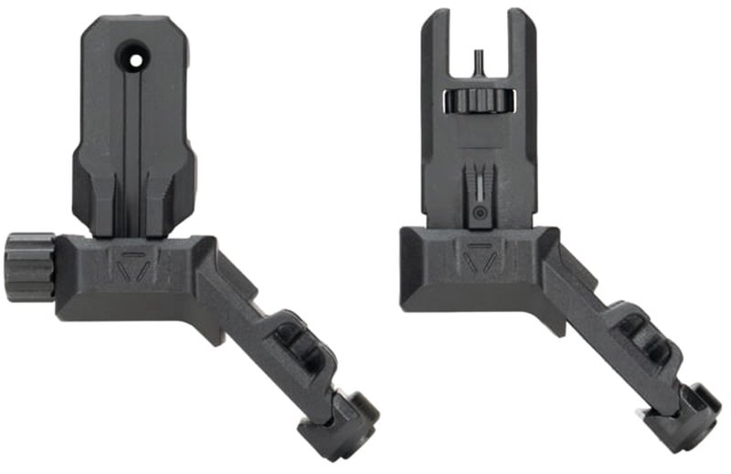 Strike Industries Polymer 45 Degree Offset Backup Sights Black
