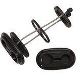 HOGUE AR15/M16/AK Grip Storage | Black