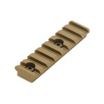 Leapers UTG PRO 8-Slot KeyMod Picatinny Rail Section Burnt Bronze