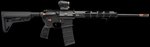 SIG SAUER M400 5.56 NATO 16" Rose/Black Rifle with ROMEO5X/GEN II Optic, 2x10rd