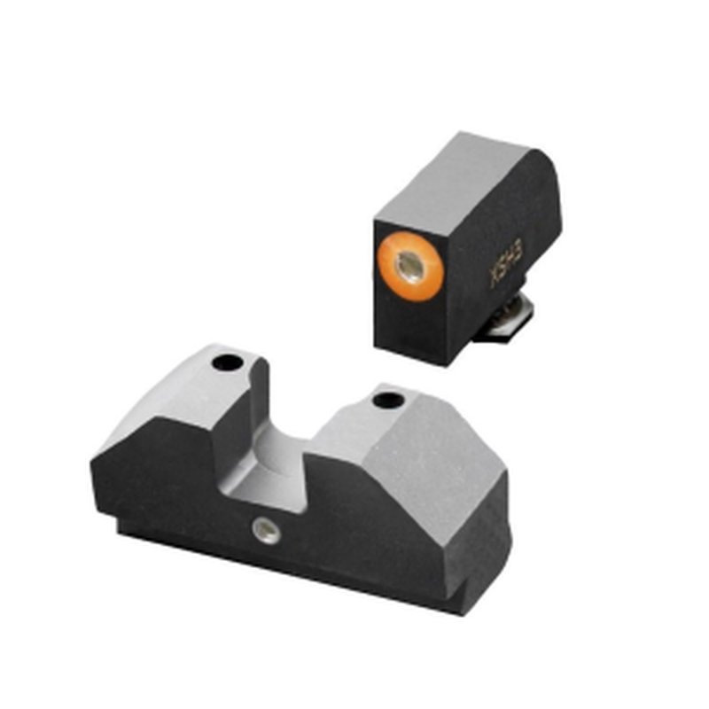 XS Sights F8 Night Sight Set for Glock 17/19/22-24/26/27/31-36/38