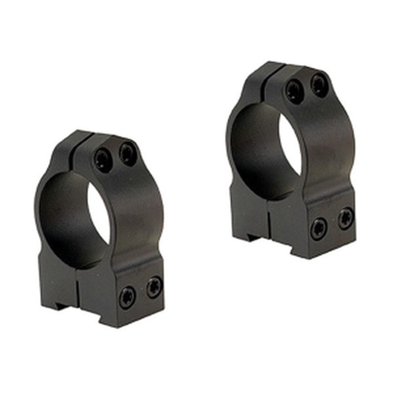 Warne Ruger M77-Hawkeye 1in Fixed Medium Matte Rings 1R7M