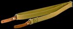Aim Sports PJSSL Heavy-Duty Sling for AK Platforms Olive Canvas Leather Trim