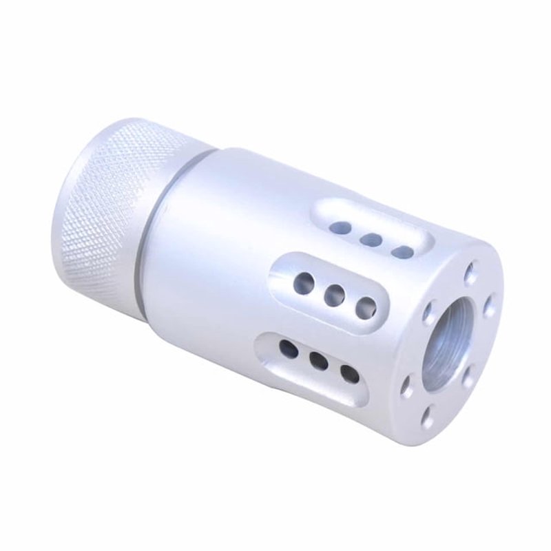 Guntec USA 9mm AR Slip Over Barrel Shroud Mini Multi-Port Muzzle Brake