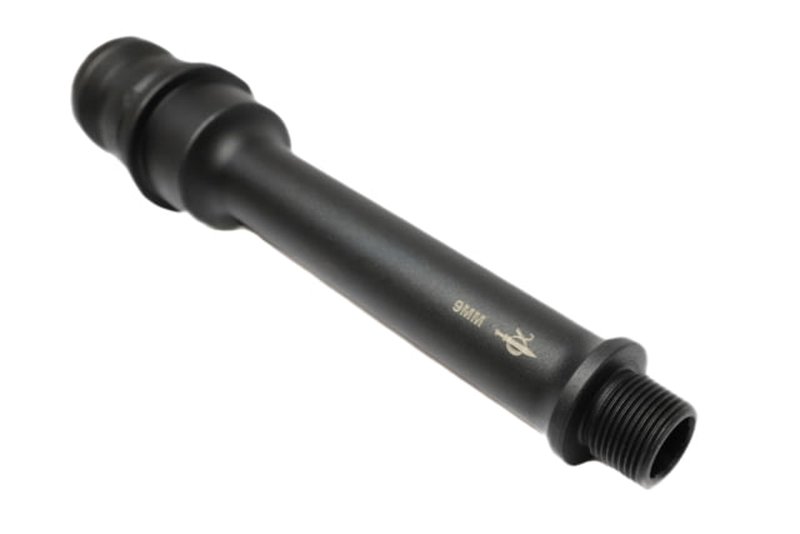 Alpha Shooting Sports 9mm 5in Nitride Pistol Barrel 1/2x28 Thread