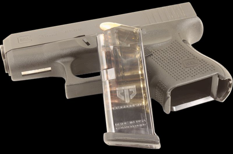 Elite Tactical Systems ETS Glock G26 9mm Magazine 10 Round Polymer Clear