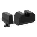 Night Fision Blacked Out Stealth Optic Height Sight Set for Glock 43/43x/48 w/ 507k