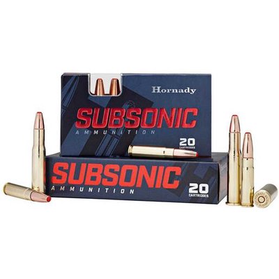 Hornady Sub-X 350 Legend 250 Grain Subsonic Rifle Ammo (20 Rounds)