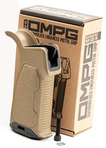 Strike AROMPG15FDE AR-15/AR-10 Pistol Grip 15-Degree Rubberized FDE