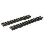 Warne M673M Tactical Rail 1-Piece Base Rem Short Action Matte