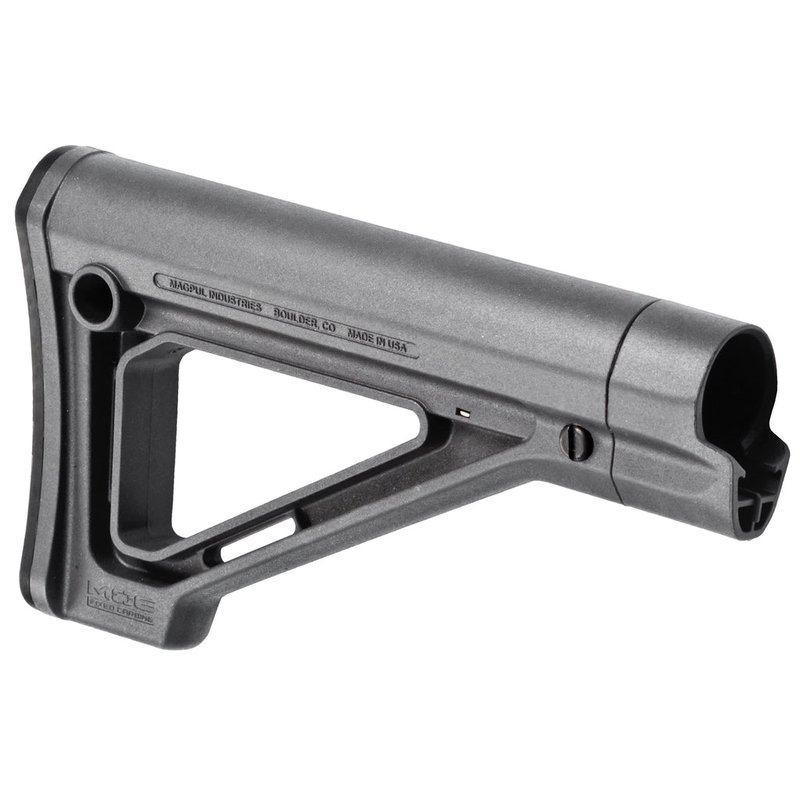 Magpul MOE Fixed Carbine Stock Mil-Spec Stealth Gray 12.2in LOP 8.8in